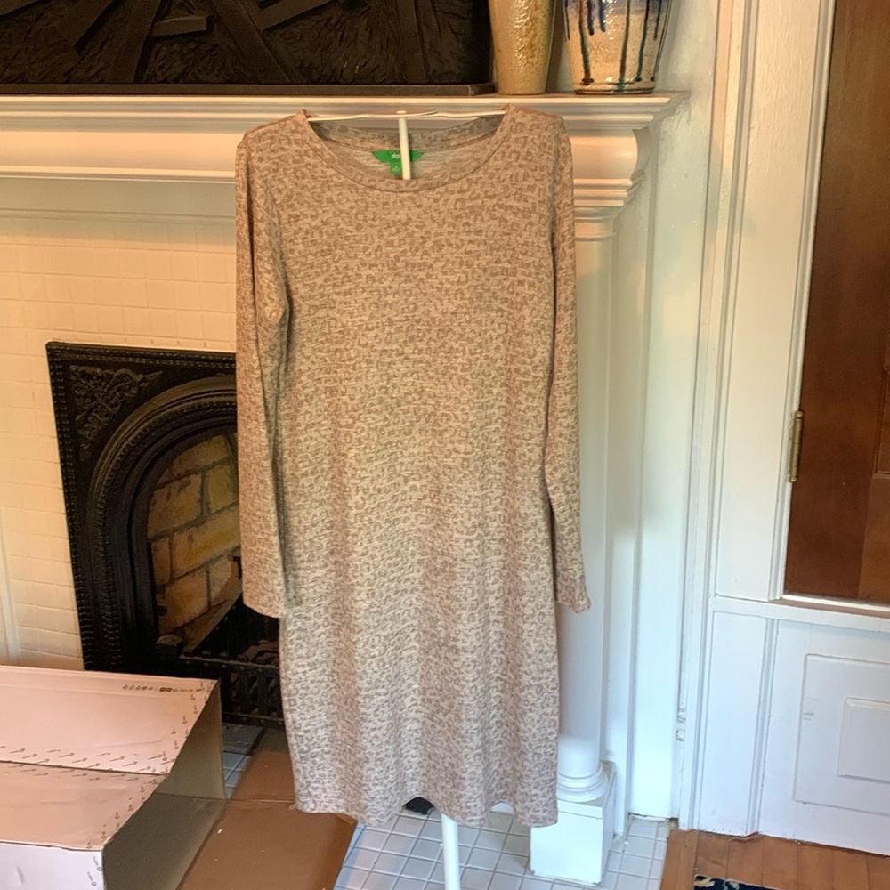 dip Double animal print knit dress. Worn 1x.
